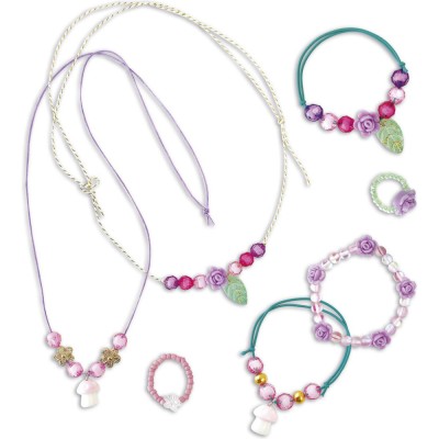 Kit Créatif - 7 Bijoux de Fées à Créer Magic Fairies : Collection "Les Ateliers Bijoux" & Perles - Janod