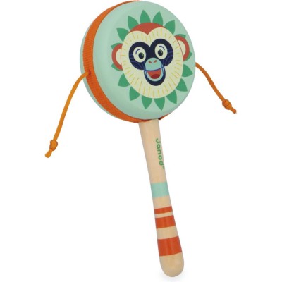 Tambour à main Singe Gioia - Janod