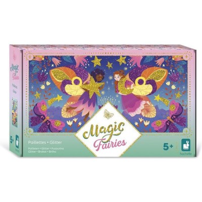 Kit Créatif - Paillettes Magic Fairies : Sable, Paillettes, Dorure & Strass - Janod
