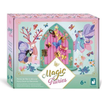 Kit Créatif - Porte de Fée à Décorer Magic Fairies : Collection "Les Ateliers Déco" - Janod