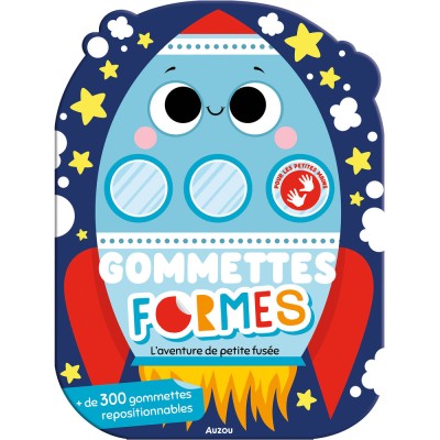 Gommettes formes - L'aventure de petite fusée - Activités et loisirs créatifs - Auzou
