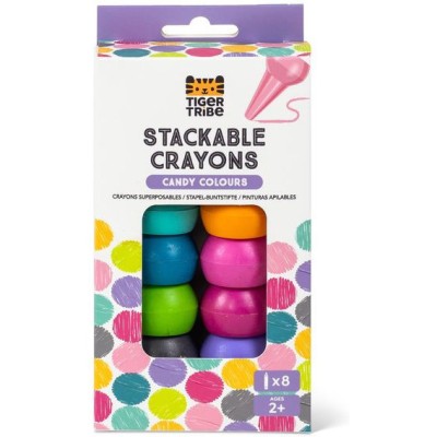 Crayons Empilables couleurs - Dessin dès 3 ans - Tiger Tribe