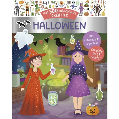 Mes 500 autocollants créatifs - Halloween - Activités et loisirs créatifs - Auzou
