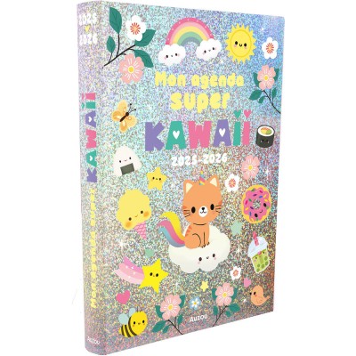 Mon agenda super kawaii 2025 Activités et loisirs créatifs - Auzou