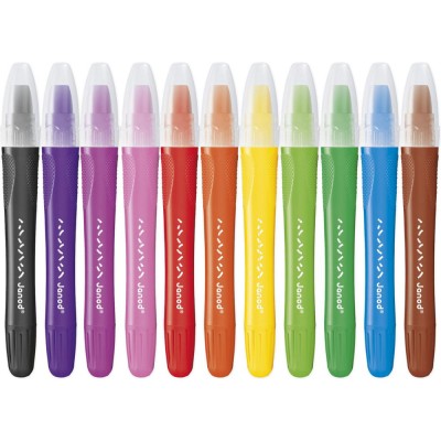 Crayons Gel x10 : Peinture par numéro & coloriage - Janod