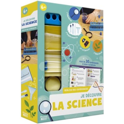 Lab' - Je découvre la science - Activités et loisirs créatifs - Auzou