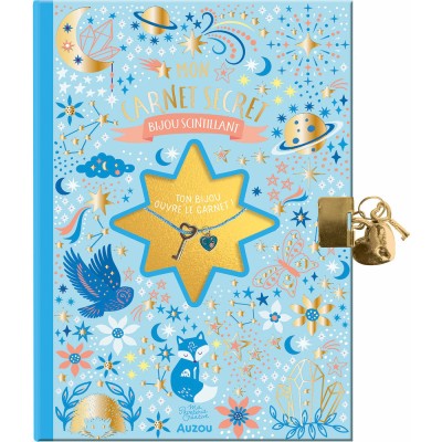 Ma papeterie créative - Mon carnet secret bijou scintillant - Activités et loisirs créatifs - Auzou