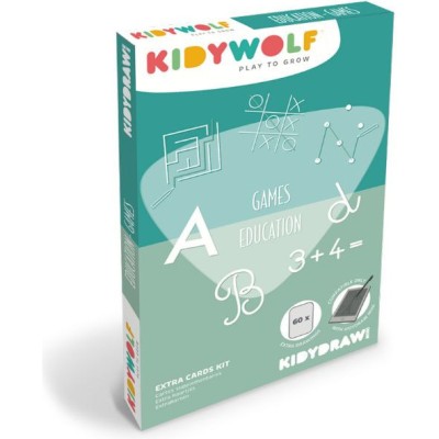 Cartes supplémentaires pour tablette dessin Kidydraw - Jeux et éducation - Kidywolf