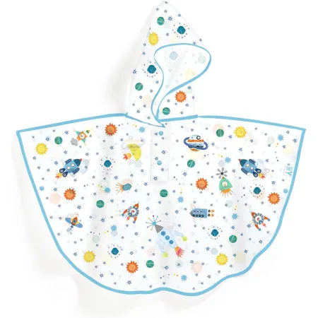Cape de pluie Fusée taille M - Djeco