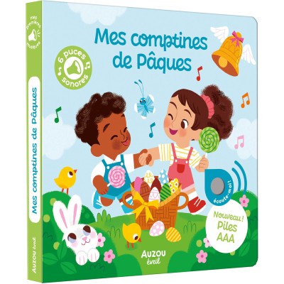 Mes premiers sonores - Mes comptines de pâques - Livres enfants - Auzou