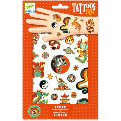 Tatouages enfant Esprit Martial - Djeco