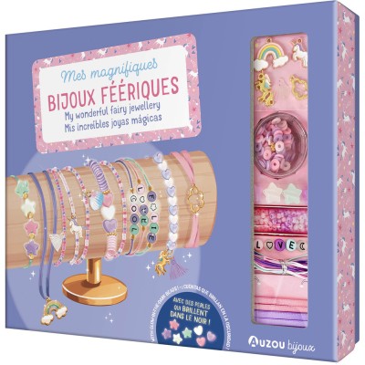 Ma boîte à bijoux - Mes magnifiques bijoux féériques - Activités et loisirs créatifs - Auzou