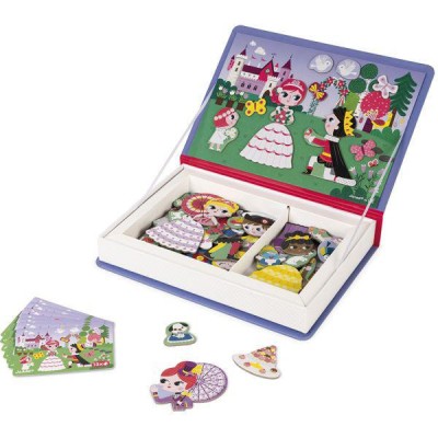 Magnéti'book princesses, 55 magnets : Jeux éducatifs magnétiques - Janod