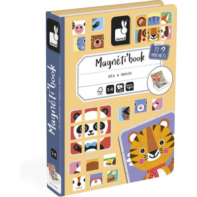 Magnéti'book Mix and Match Animaux - Janod