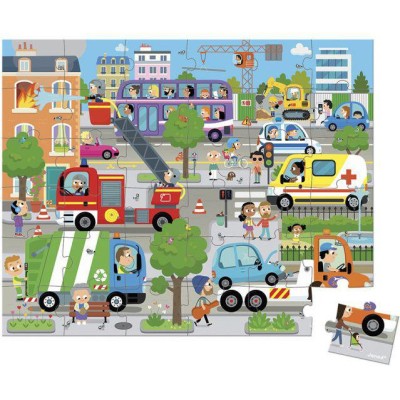 Puzzle city 36 pcs - Janod