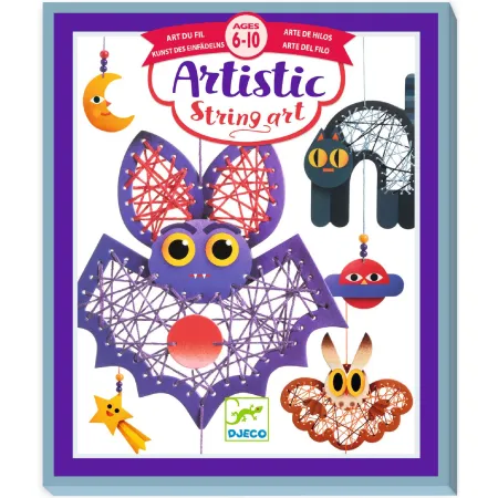 Kit artistique : art du fil : la nuit - Djeco