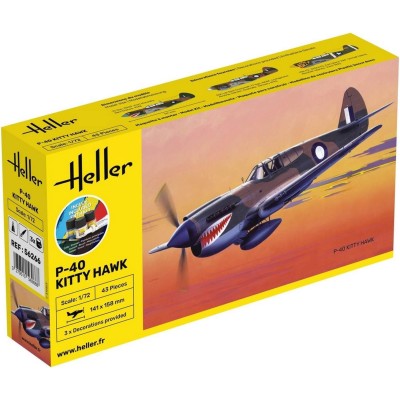 Kit de démarrage 40 Kitty Hawk - Heller - Starter Kit - Heller 56266