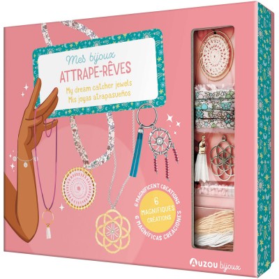 Ma boîte à bijoux - Mes bijoux attrape-rêves - Activités et loisirs créatifs - Auzou