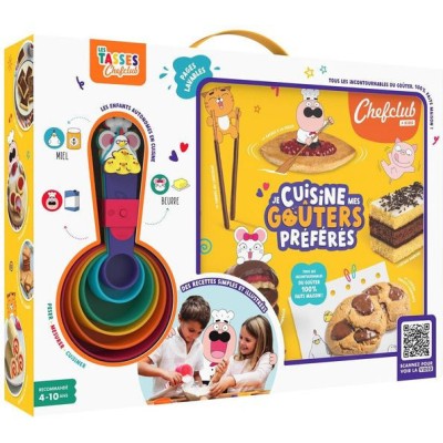 Coffret - Je cuisine mes goûters préférés - Chefclub - Chefclub Kids