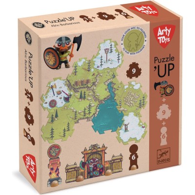 Puzzl’Up Alric Barbarious 15 pcs Arty Toys - Djeco