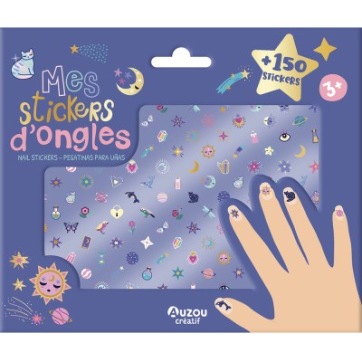 Mes p'tits tattoos - Mes stickers d'ongles - Activités et loisirs créatifs - Auzou