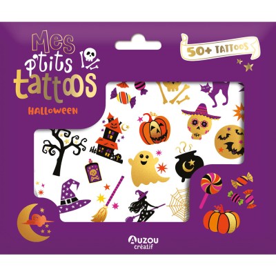 Mes p'tits tattoos - Halloween - Activités et loisirs créatifs - Auzou
