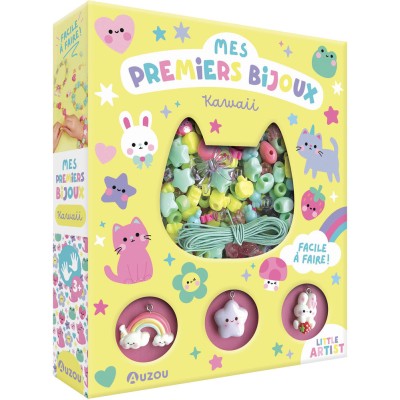 Mes premiers bijoux - Mes premiers bijoux - Kawaii - Activités et loisirs créatifs - Auzou