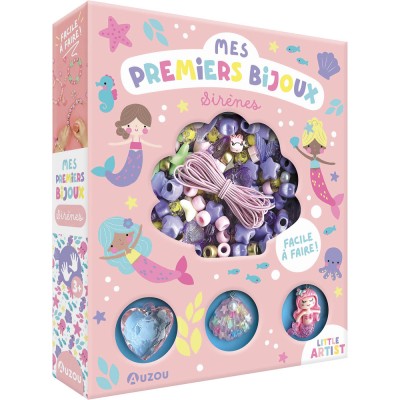 Mes premiers bijoux - Mes premiers bijoux - Sirènes - Activités et loisirs créatifs - Auzou