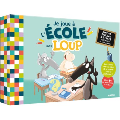 Je joue à l'école avec loup - Auzou