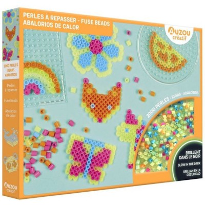 Mon coffret d'artiste - Perles à repasser - Activités et loisirs créatifs - Auzou