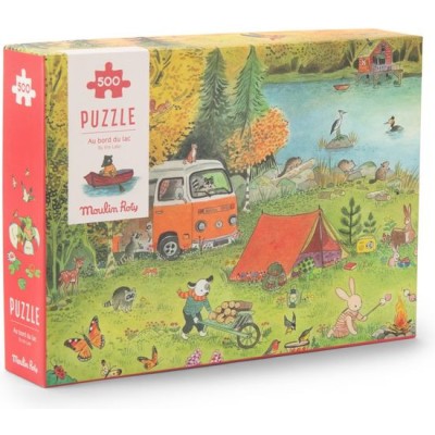 Puzzle 500 pièces La grande famille - Moulin Roty