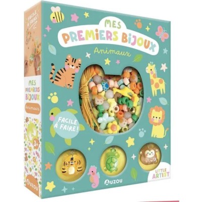 Mes premiers bijoux - Mes premiers bijoux - Animaux - Activités et loisirs créatifs - Auzou