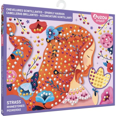 Ma pochette d'artiste - Chevelures scintillantes - Activités et loisirs créatifs - Auzou