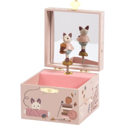 Boîte à Musique Coffret Rose Après la Pluie - Moulin Roty