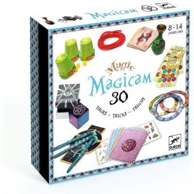 Magicam - Coffret de magie 30 tours - Djeco