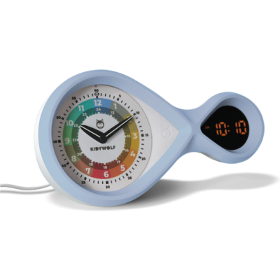 Kidyalarm Bleu Réveil éducatif - Kidywolf