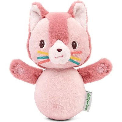 Peluche sonore culbuto chat - Jeanne - Peluche - Lilliputiens