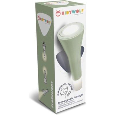 Flashlight Lampe de poche Verte - Kidywolf