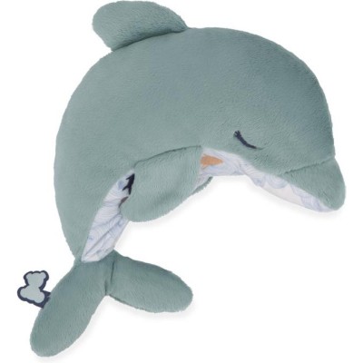 Peluche bouillotte chaud et froid Dauphin - Peluche dauphin bébé - Kaloo