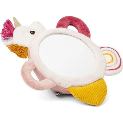 Miroir d'éveil en tissu, Léna la licorne - Dès 6 mois - Jouet d'éveil - Lilliputiens