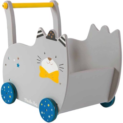 Chariot de marche Les Moustaches - Moulin Roty