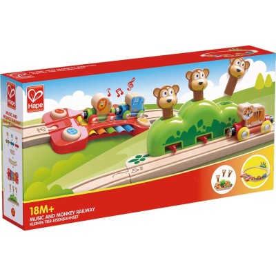 Circuit de train musical "Jungle" - Hape Toys