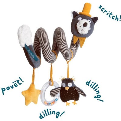 Spirale d'activités Alphonse Chat Les Moustaches - Moulin Roty