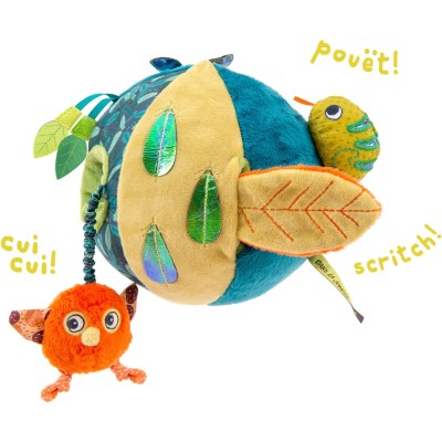 Balle d'activités Dans la jungle - Jouet d'éveil - Moulin Roty