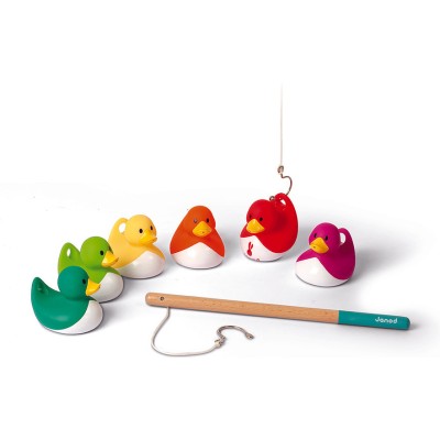 Pêche aux canards - Jouet pour le bain/extérieur enfant - Janod