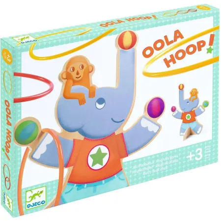 Jeu de lancer d'anneaux Oola Hoop - Djeco
