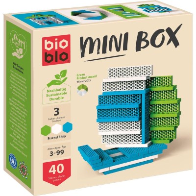 Bioblo mini box 40 briques bateau