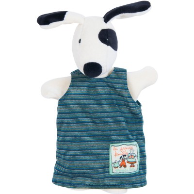 Marionnette Julius le chien La Grande Famille - Moulin Roty