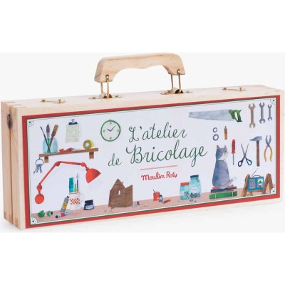 Petite valise bricolage 6 outils - Moulin Roty
