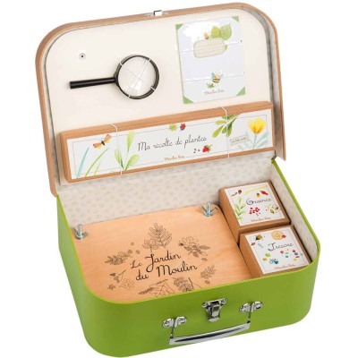 Valise du botaniste le jardin du moulin - Moulin Roty